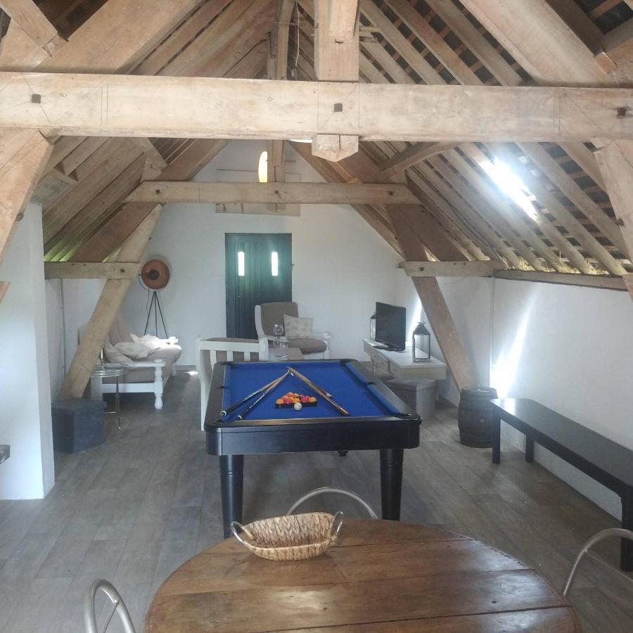 La Roulotte Du Moulin De Palet Villa Baugé Buitenkant foto